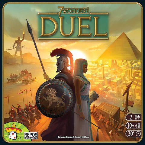 7 Wonders Duel Board Game (BASE GAME)