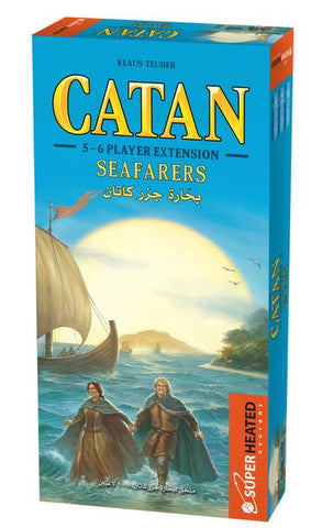 Catan Seafarers 5 - 6 Player Extension - بحّارة جزر كاتان مُلحق ل ٥ - ٦ لاعبين