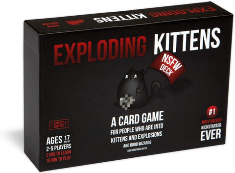 Exploding Kittens NSFW - ADULT Russian Roulette Card Game